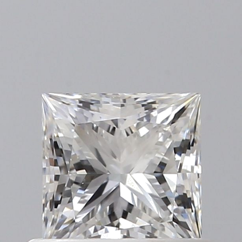 0.65 carat E-VS1 Natūralus Princess Deimantas (1)