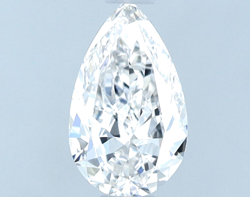 0.5 carat G-VVS1 Natūralus Pear Deimantas (1)