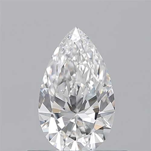 0.52 carat E-VS2 Natūralus Pear Deimantas (1)