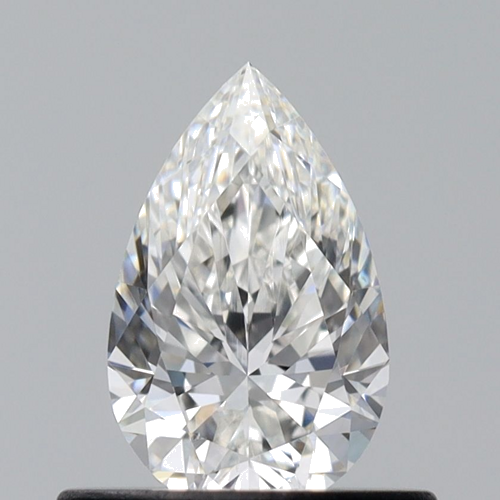 0.51 carat G-VS2 Natūralus Pear Deimantas (1)