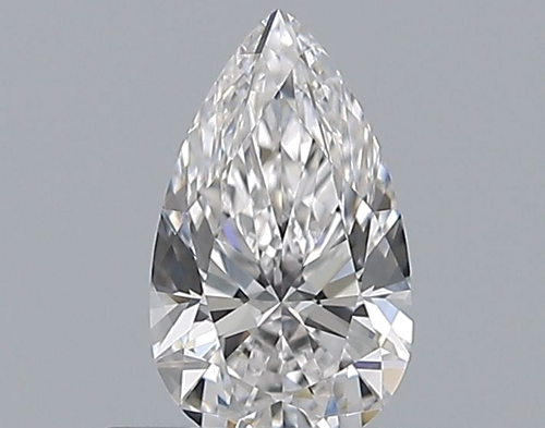 0.5 carat E-VS1 Natūralus Pear Deimantas (1)