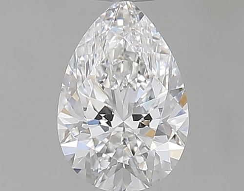 0.4 carat E-VVS1 Natūralus Pear Deimantas (1)