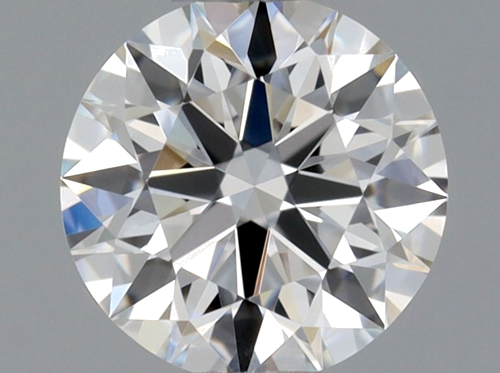 0.39 carat F-VVS1 Excellent cut Natūralus Round Deimantas (1)