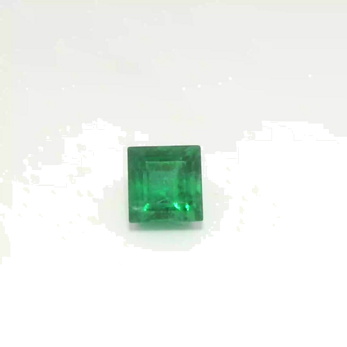 0.48 carat GREEN Square Smaragdas (1)