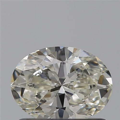 0.61 carat I-VS1 Natūralus Oval Deimantas (1)