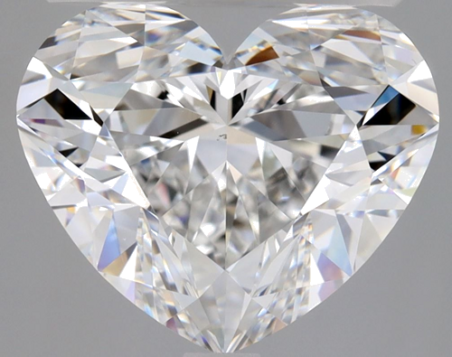 3.74 carat E-VS2 Natūralus Heart Deimantas (1)