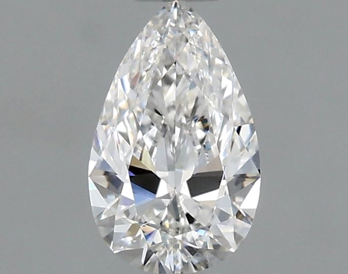 0.56 carat F-VS1 Natūralus Pear Deimantas (1)