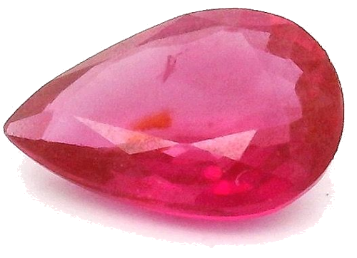 0.42 carat RED Pear Rubinas (1)