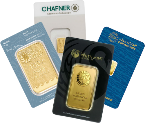 5 g Investment Gold Bar (random manufacturer) (1)