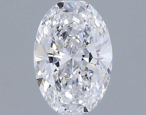 0.4 carat D-SI1 Natūralus Oval Deimantas (1)