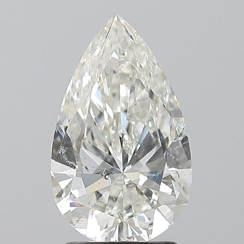 2.01 carat I-SI2 Natūralus Pear Deimantas (1)