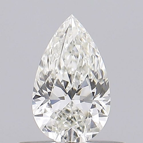 0.38 carat I-VVS1 Natūralus Pear Deimantas (1)