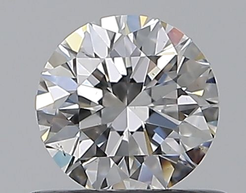 0.5 carat F-VS2 Excellent cut Natūralus Round Deimantas (1)