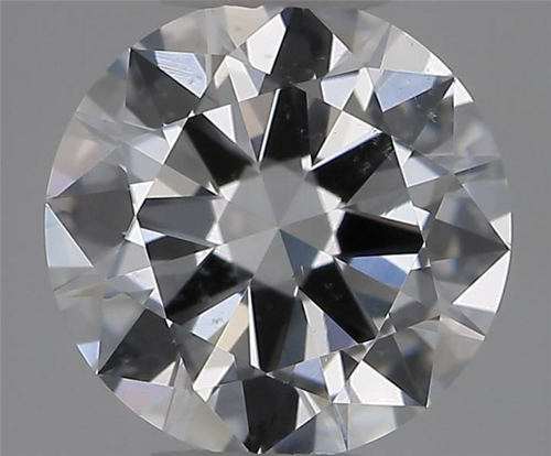 0.6 carat F-SI1 Excellent cut Natūralus Round Deimantas (1)