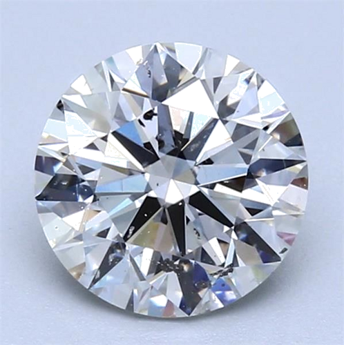 1.52 carat G-SI2 Excellent cut Natūralus Round Deimantas (1)