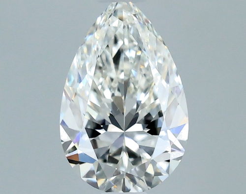 0.73 carat G-VS1 Natūralus Pear Deimantas (1)