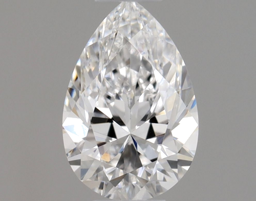 0.38 carat D-VS1 Natūralus Pear Deimantas (1)