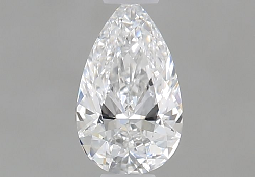 0.29 carat D-VS2 Natūralus Pear Deimantas (1)