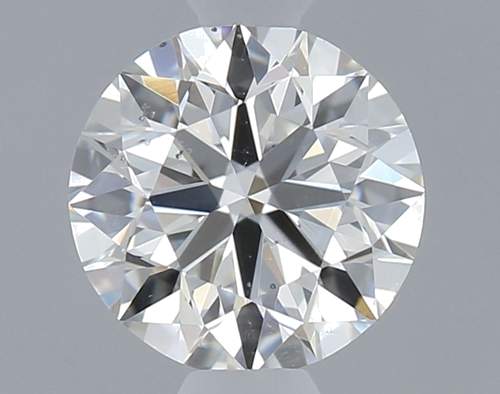 0.5 carat F-SI1 Excellent cut Natūralus Round Deimantas (1)