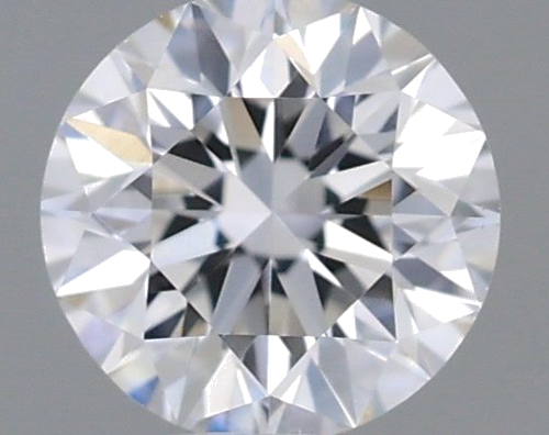0.23 carat F-VVS2 GD cut Natūralus Round Deimantas (1)