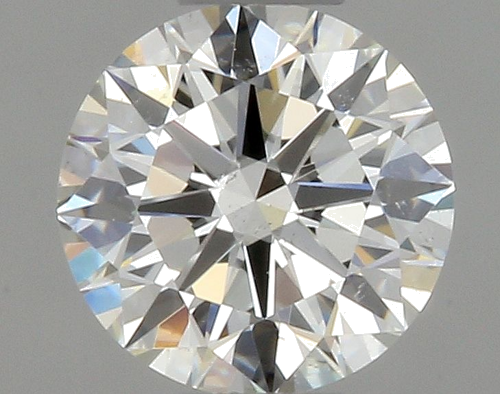 0.43 carat I-SI1 Excellent cut Natūralus Round Deimantas (1)