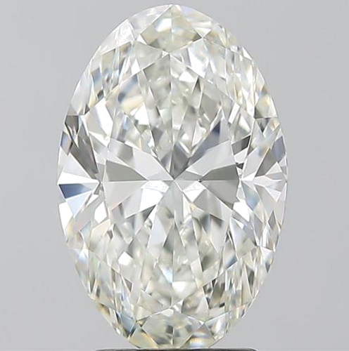 3.01 carat H-VS1 Natūralus Oval Deimantas (1)