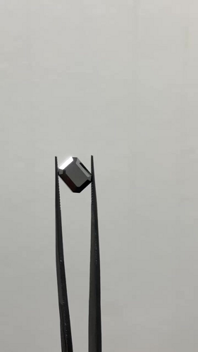 5.4 carat Fancy Black-VVS2 Natūralus Emerald Deimantas (1)