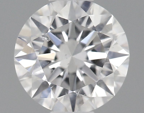 0.5 carat E-SI2 Excellent cut Natūralus Round Deimantas (1)