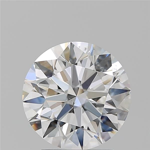 2.61 carat F-SI1 Excellent cut Natūralus Round Deimantas (1)