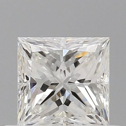 0.5 carat G-VS1 Natūralus Princess Deimantas (1)