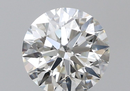 0.45 carat I-SI1 Excellent cut Natūralus Round Deimantas (1)