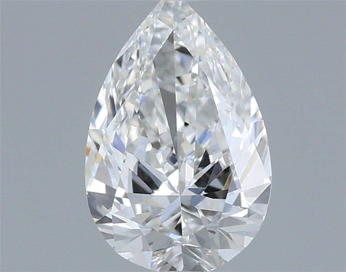 0.4 carat E-VVS1 Natūralus Pear Deimantas (1)