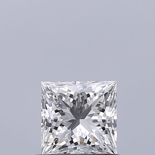 0.57 carat E-VS2 Natūralus Princess Deimantas (1)