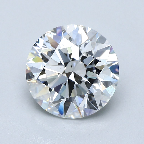 3.2 carat F-SI2 Excellent cut Natūralus Round Deimantas (1)