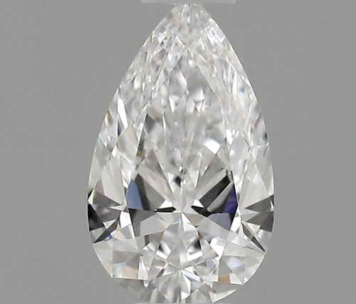 0.29 carat D-VVS2 Natūralus Pear Deimantas (1)