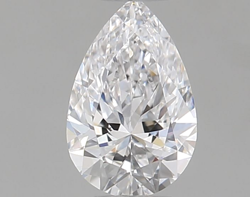 0.31 carat E-VVS1 Natūralus Pear Deimantas (1)