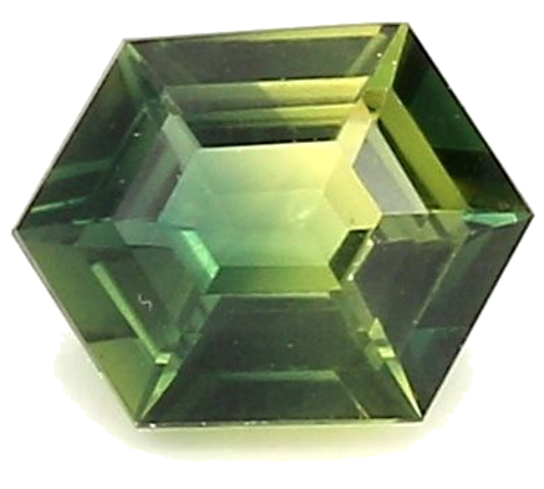0.78 carat MULTI_COLOR Hexagonal Safyras (1)