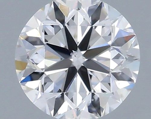 0.4 carat D-SI2 Very Good cut Natūralus Round Deimantas (1)