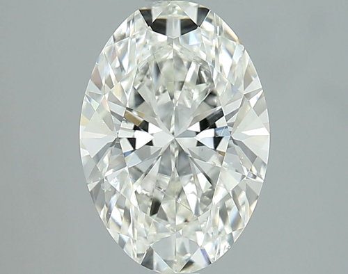 2.01 carat I-SI1 Natūralus Oval Deimantas (1)