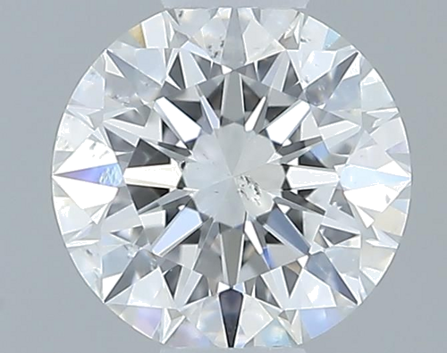 0.43 carat F-SI2 Excellent cut Natūralus Round Deimantas (1)