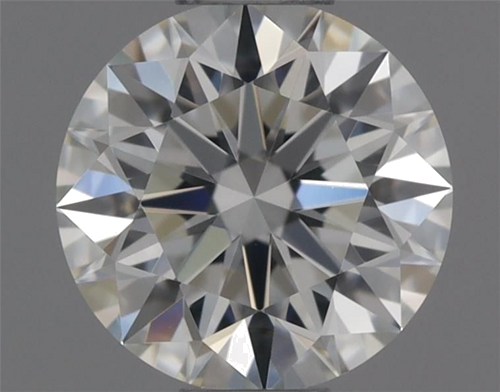 0.42 carat H-VVS1 Excellent cut Natūralus Round Deimantas (1)