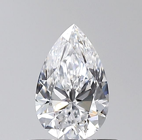 0.46 carat D-SI1 Natūralus Pear Deimantas (1)