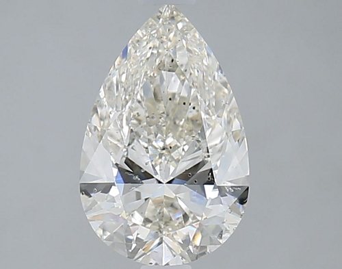 1.7 carat J-SI2 Natūralus Pear Deimantas (1)