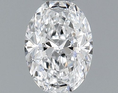 0.4 carat D-VS1 Natūralus Oval Deimantas (1)