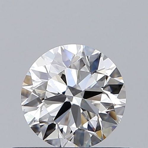 0.5 carat F-VVS2 Very Good cut Natūralus Round Deimantas (1)