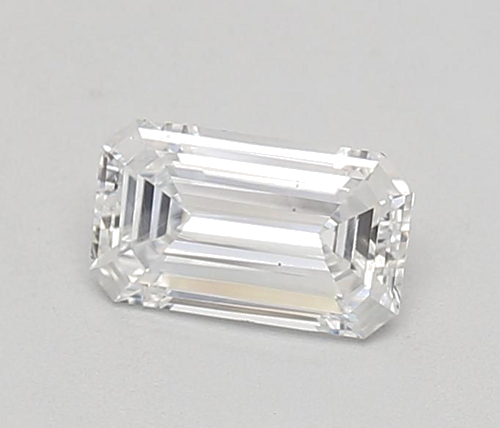 0.45 carat F-SI1 Natūralus Emerald Deimantas (1)