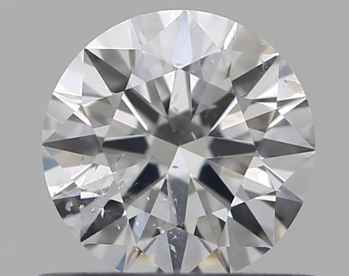 0.5 carat F-SI2 Excellent cut Natūralus Round Deimantas (1)