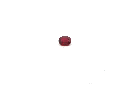 0.39 carat RED Oval Rubinas (1)