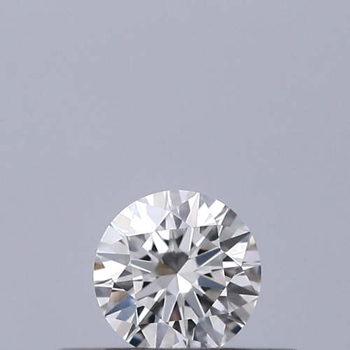 0.18 carat F-VVS2 Excellent cut Natūralus Round Deimantas (1)