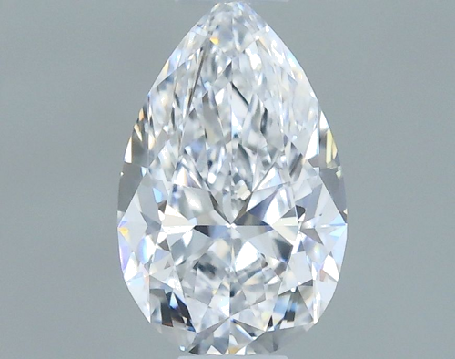 0.31 carat D-VVS1 Natūralus Pear Deimantas (1)